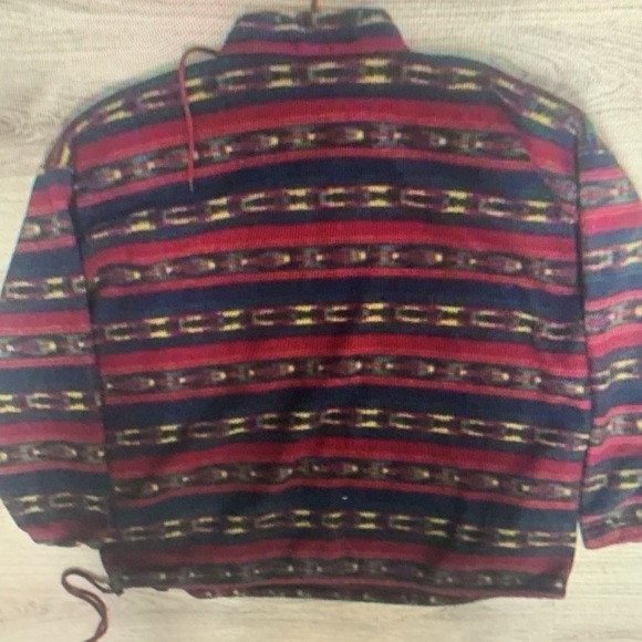 Men's Multicolor Patterned Sweater - Picture 2 of 3